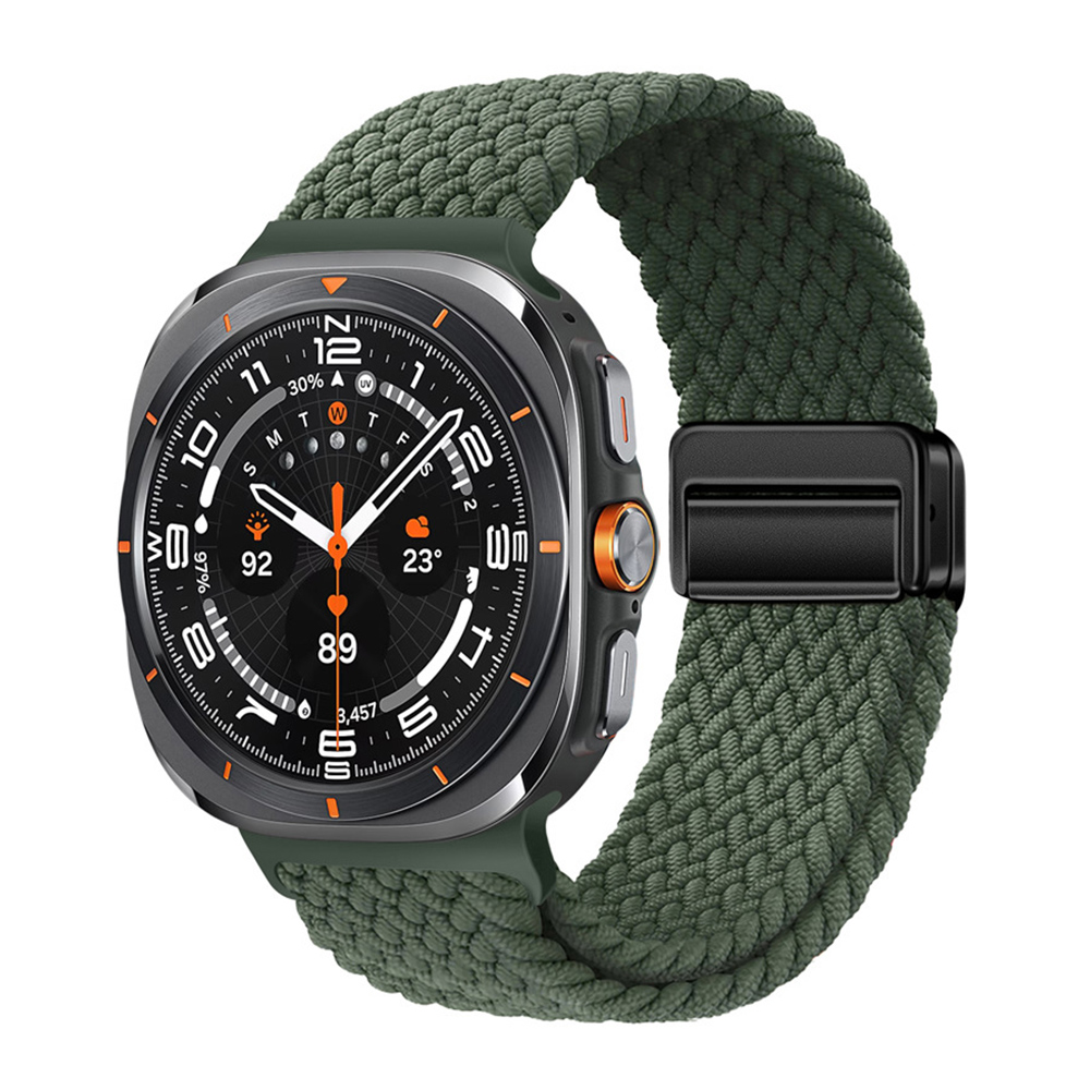 Boucle Tressée Nylon Pour Montre Connectée Galaxy Watch Ultra 47mm - Zdjęcie 24 z 26