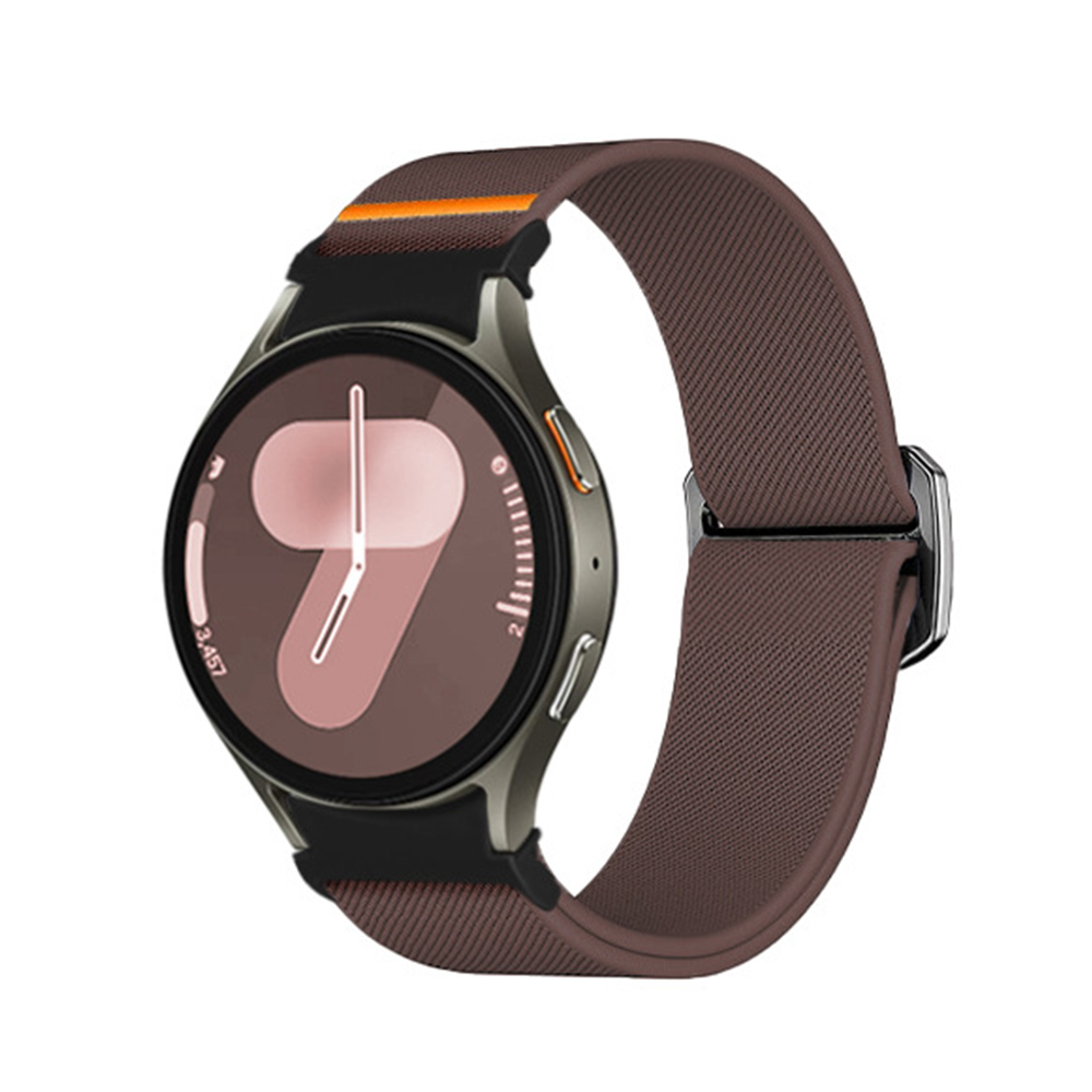 Bracelet de Montre Connectée Nylon Noir Ajustable Pour Galaxy Watch 4/5/6/7 - Zdjęcie 25 z 32