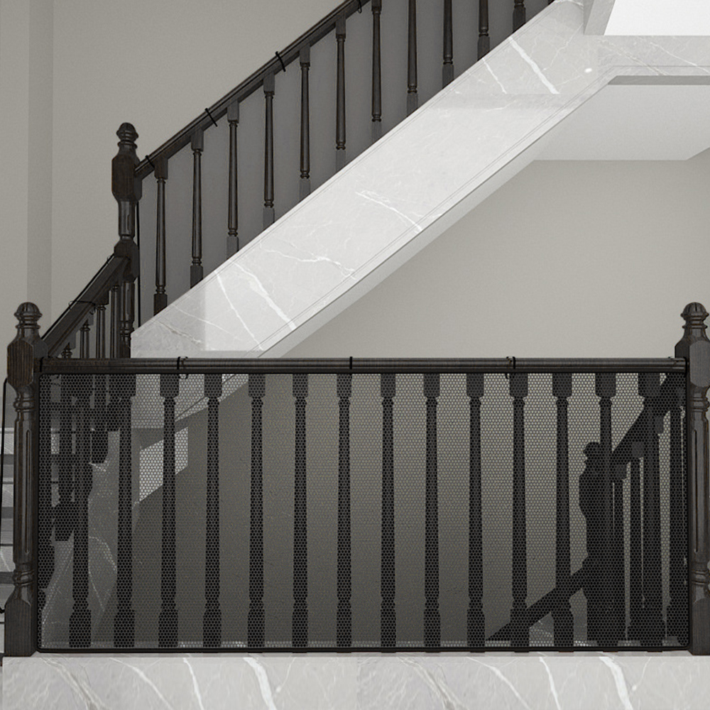 Filet de Sécurité pour Escaliers Enfants - Polyester Résistant 200x79cm/300x79cm - Foto 28 di 30