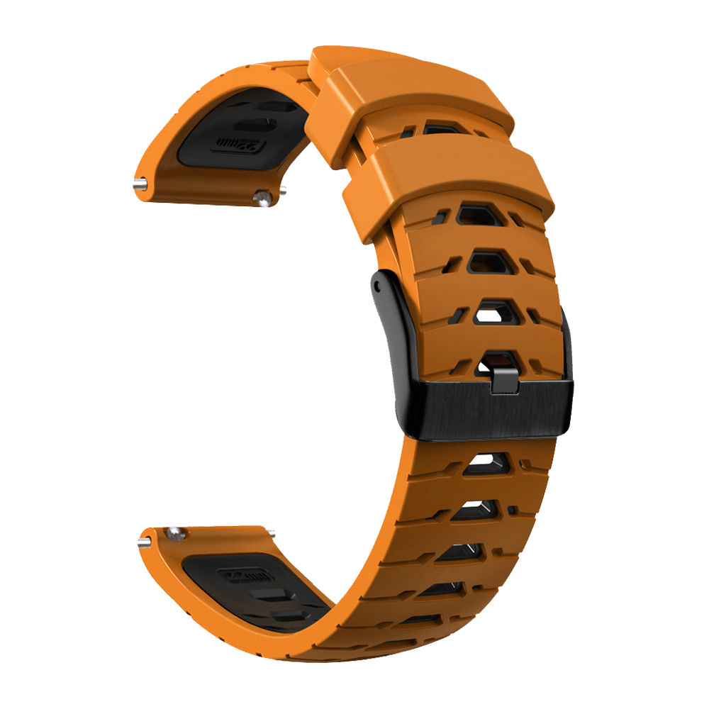 Bracelet de Montre en Silicone Noir 22mm Compatible avec C20 Pro - Résistant à l - Zdjęcie 26 z 35