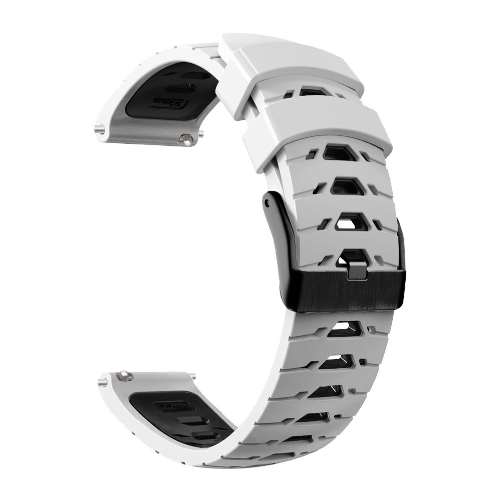 Bracelet de Montre en Silicone Noir 22mm Compatible avec C20 Pro - Résistant à l - Zdjęcie 27 z 35
