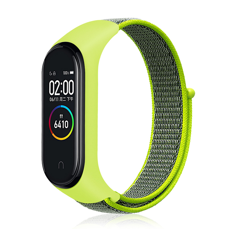 Bracelet Nylon pour Mi Band 3 4 5 6 Étanche Sport Loisir Accessoire Montre Conne - Zdjęcie 12 z 16