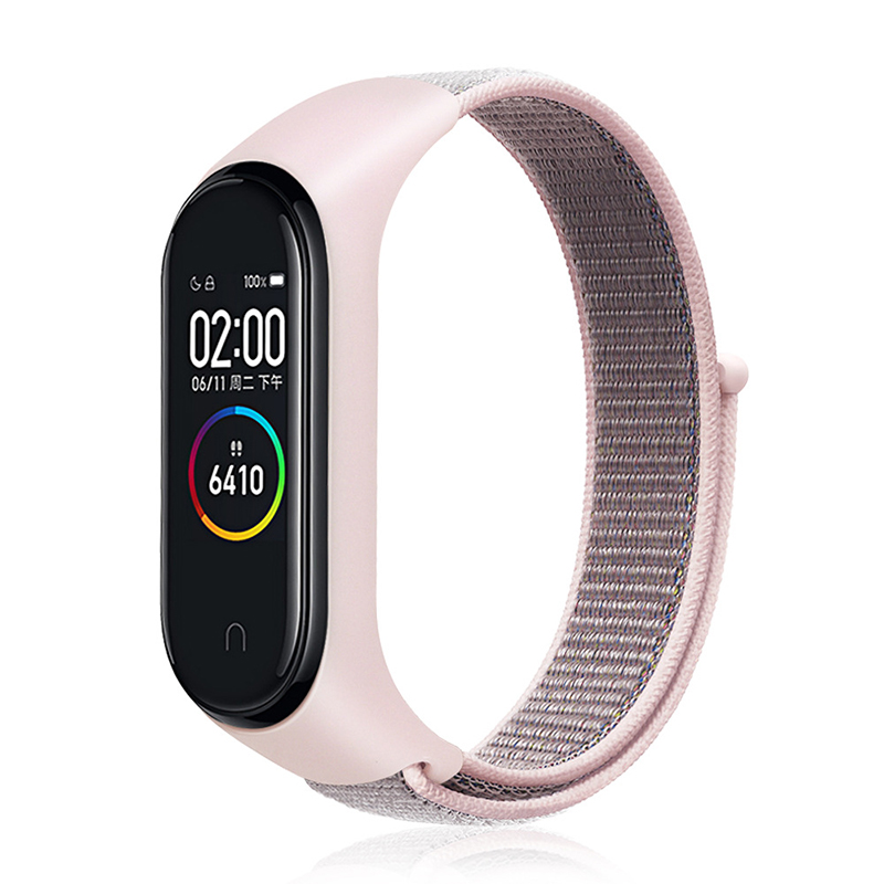 Bracelet Nylon pour Mi Band 3 4 5 6 Étanche Sport Loisir Accessoire Montre Conne - Zdjęcie 15 z 16