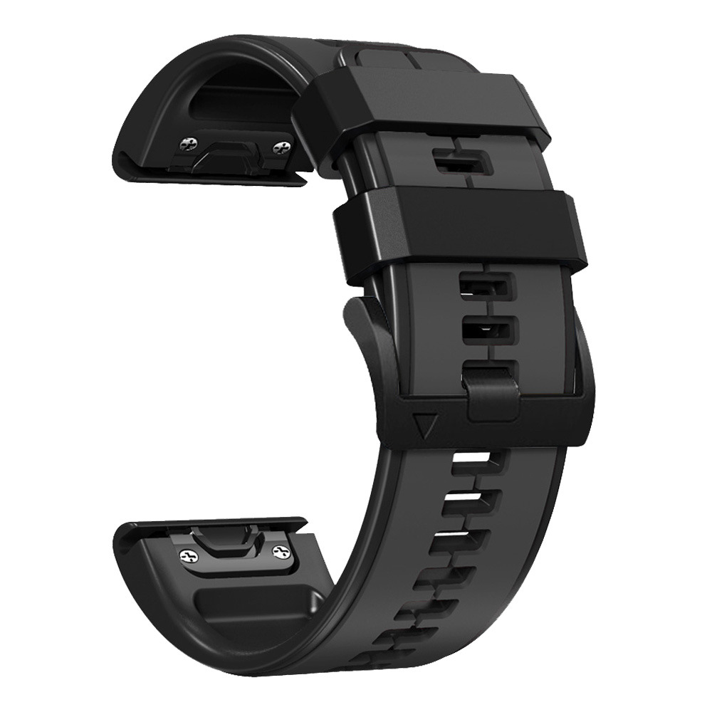 Bracelet Silicone Double Couleur Compatible Avec Garmin Fenix Tactix 7 Pro Montr - Zdjęcie 30 z 42