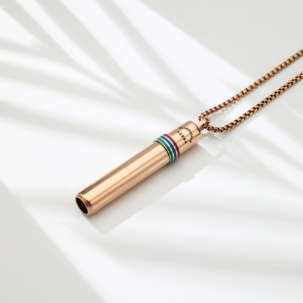 Quit Stop Smoking Vaping Breathing Necklace Breathlace Stress Anxiety Relief Toy - Picture 27 of 29