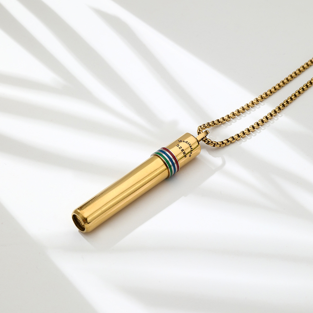Quit Stop Smoking Vaping Breathing Necklace Breathlace Stress Anxiety Relief Toy - Picture 26 of 29