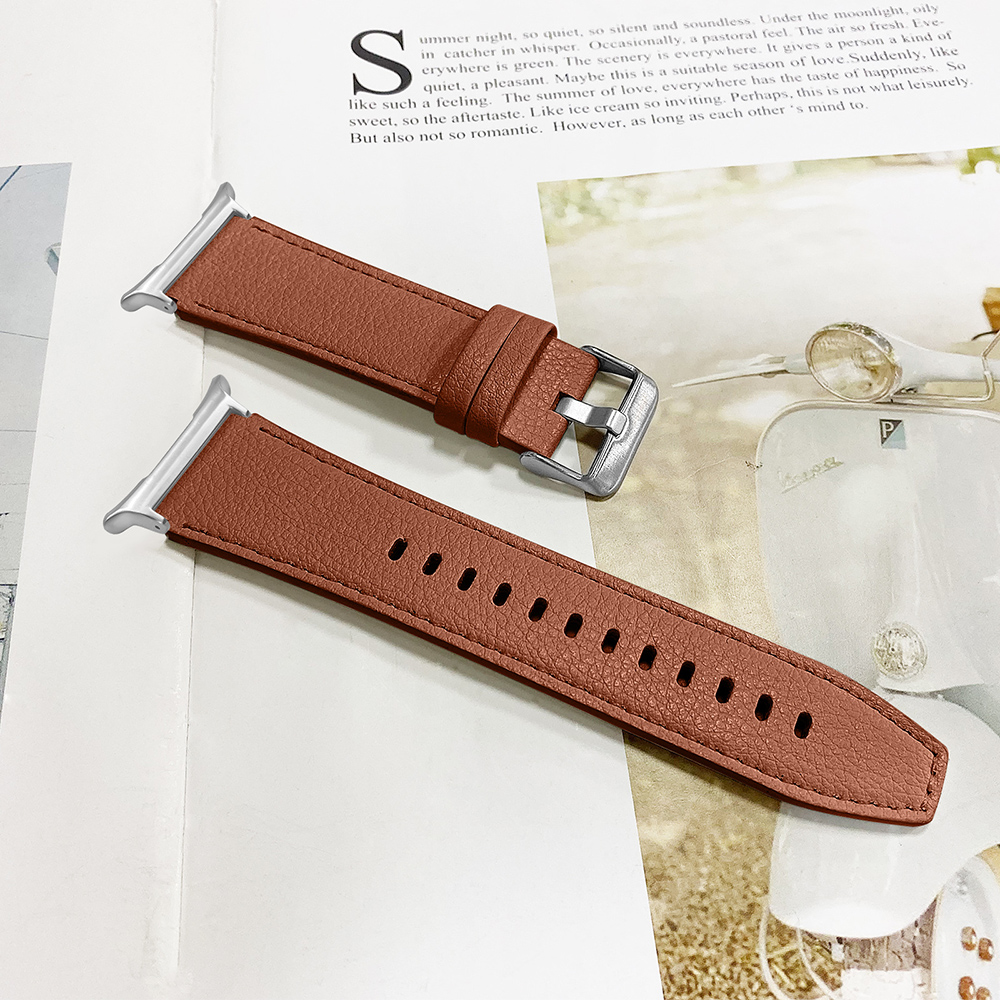 Bracelet en Cuir Véritable pour Samsung Watch Ultra 47mm - Léger et Ajustable - - Zdjęcie 12 z 30