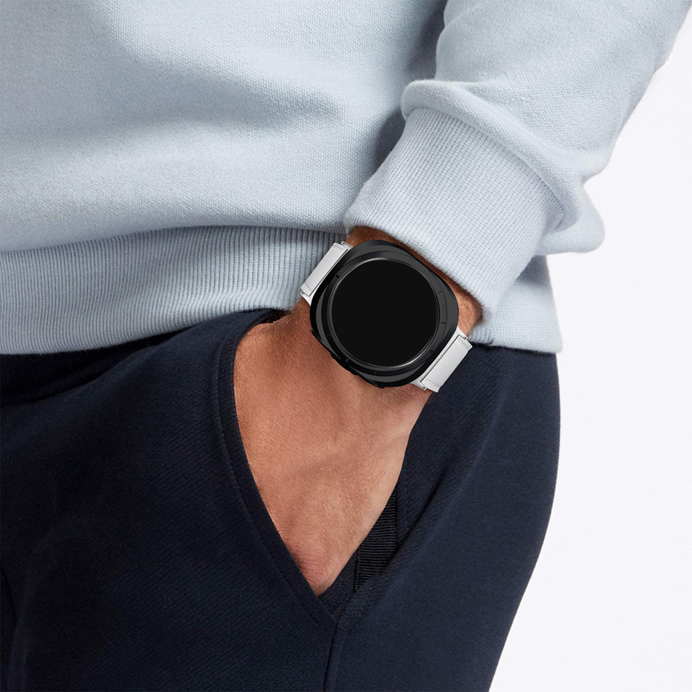 Bracelet en Cuir Véritable pour Samsung Watch Ultra 47mm - Léger et Ajustable - - Zdjęcie 17 z 30