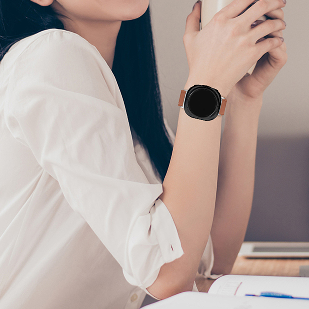 Bracelet en Cuir Véritable pour Samsung Watch Ultra 47mm - Léger et Ajustable - - Zdjęcie 18 z 30