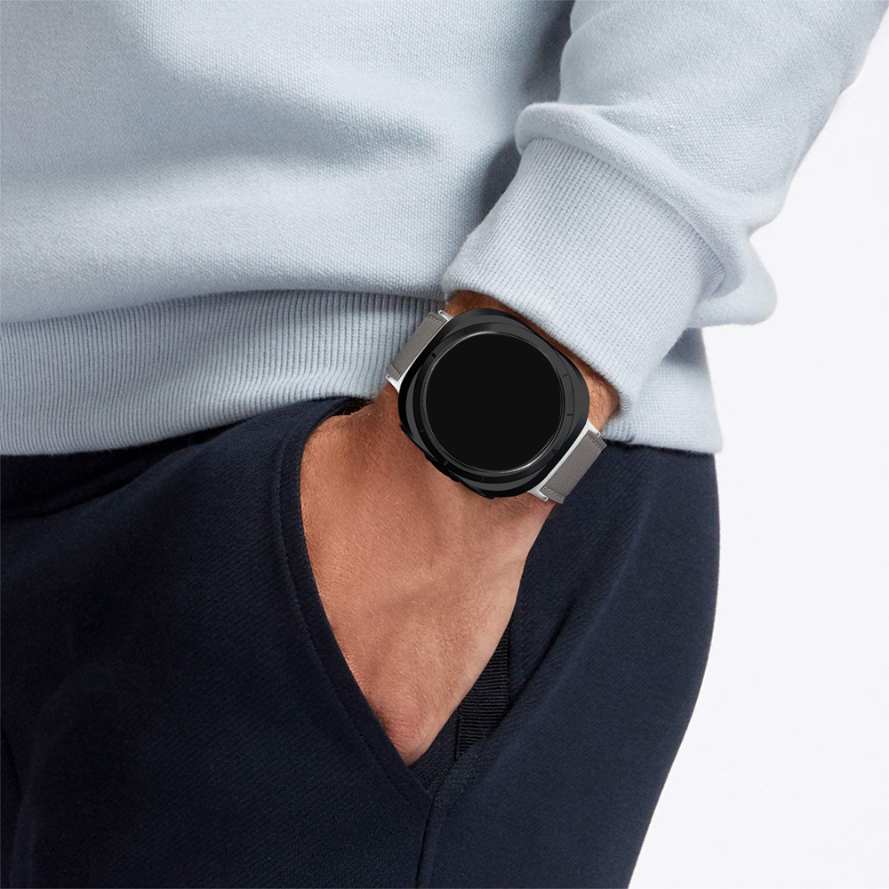 Bracelet en Cuir Véritable pour Samsung Watch Ultra 47mm - Léger et Ajustable - - Zdjęcie 20 z 30