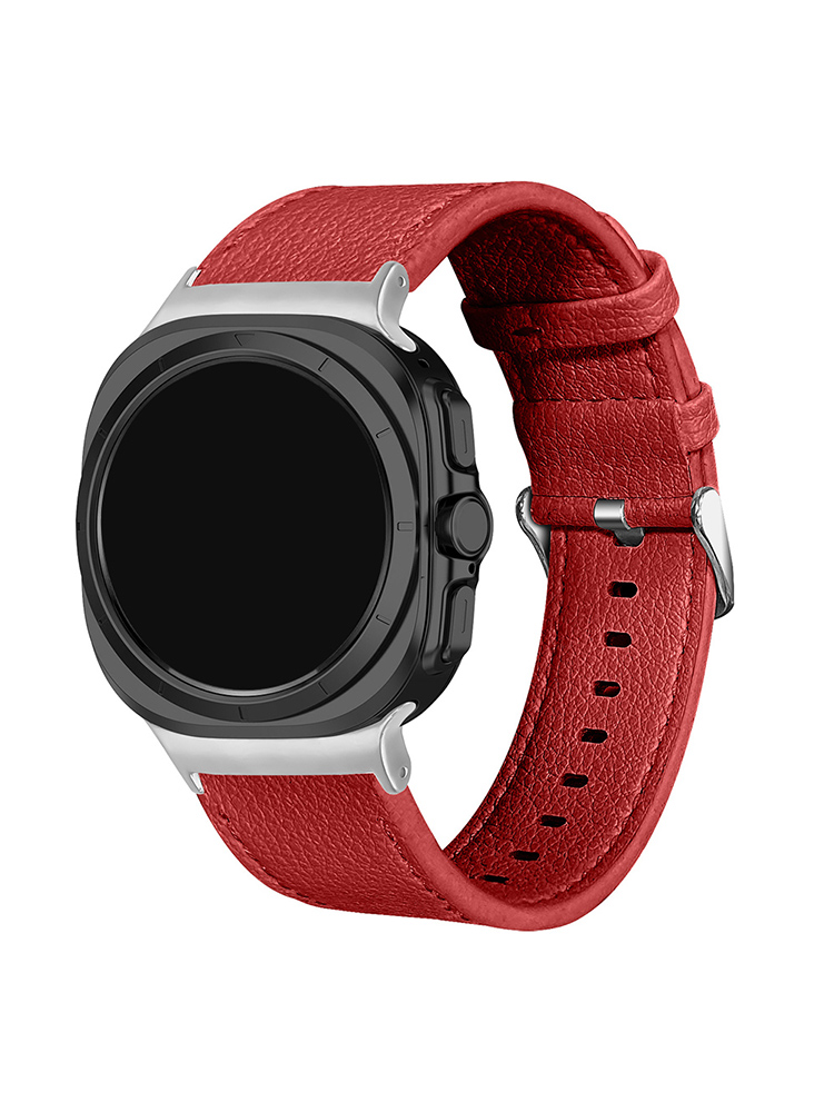Bracelet en Cuir Véritable pour Samsung Watch Ultra 47mm - Léger et Ajustable - - Zdjęcie 21 z 30