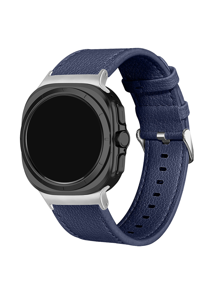 Bracelet en Cuir Véritable pour Samsung Watch Ultra 47mm - Léger et Ajustable - - Zdjęcie 22 z 30