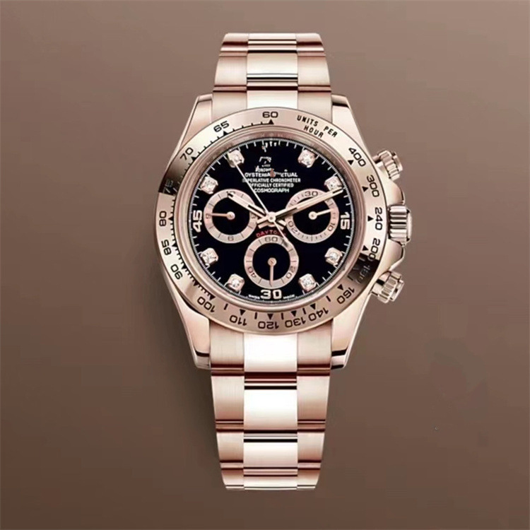 3 Eye Six-Pin Mechanical Watch Men's Steel Band Multifunctional LuminousWatch