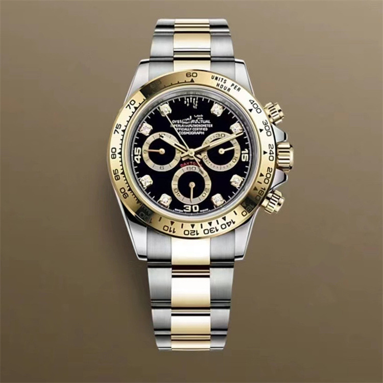 3 Eye Six-Pin Mechanical Watch Men's Steel Band Multifunctional LuminousWatch