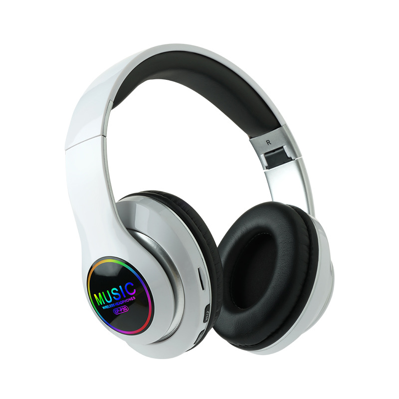 Head mounted headphones P30 sports music folding card insertion LED - Zdjęcie 28 z 28