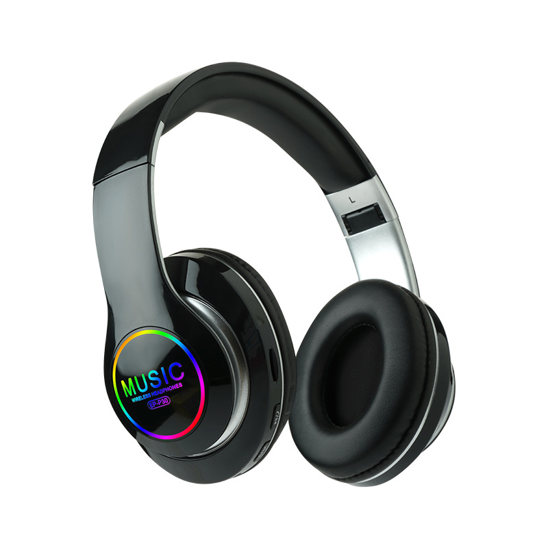Head mounted headphones P30 sports music folding card insertion LED - Zdjęcie 26 z 28