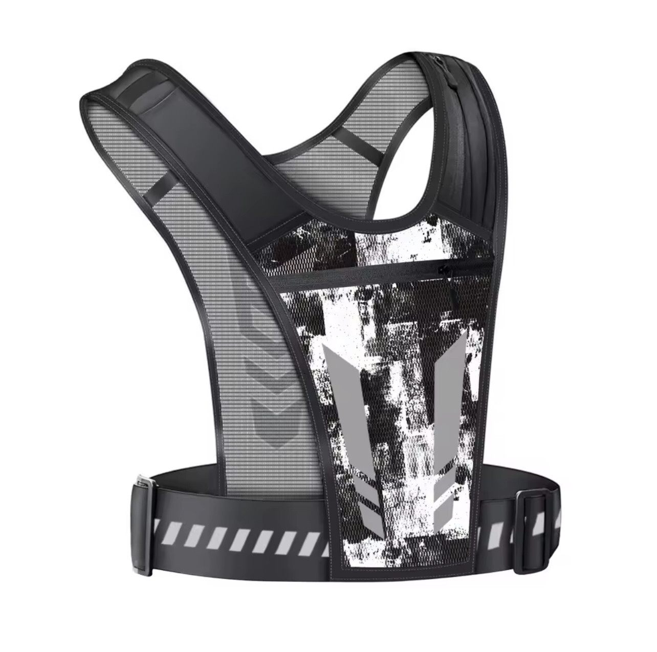 New Lightweight reflective vest with pockets - Jogging, Cycling & Outdoor - Picture 20 of 24