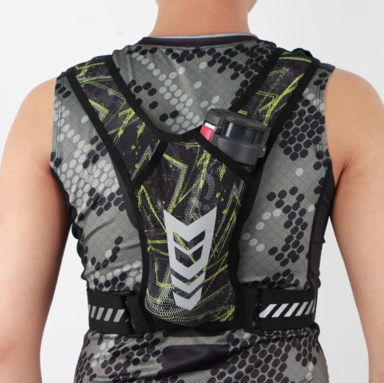 New Lightweight reflective vest with pockets - Jogging, Cycling & Outdoor - Picture 23 of 24