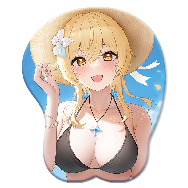 3D Wristband Anime Mouse Pads Silica GelWrist Support Mouse Game/Home Dual-use - Picture 46 of 62