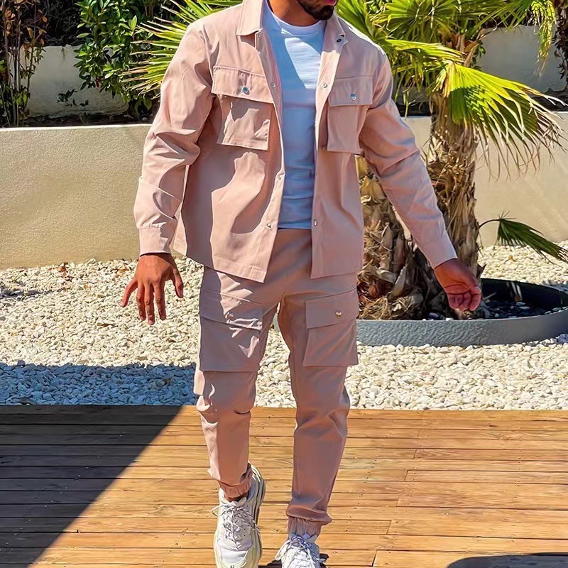 Men's Tracksuits 2 Piece Outfit Sweat Suit Casual Jogging Suits Athletic Set - Picture 17 of 17
