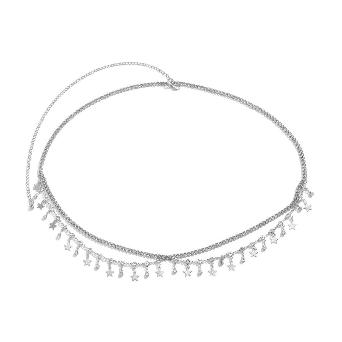 Mehrschichtige Bauchkette Mit Metallfransen Für Frauen Gold Silber Ethnisch Boho - Bild 27 von 31