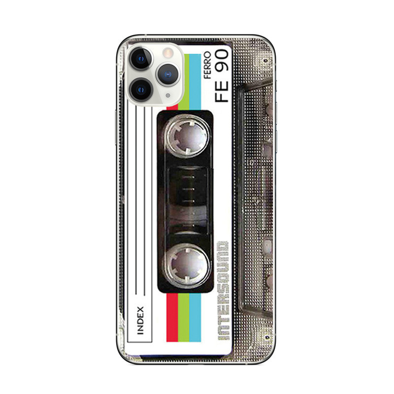 Mieszane taśmy Funky Retro do iPhone XS 11 12 13 14 15 16 Pro Max dopasowane etui Skin - Zdjęcie 33 z 36