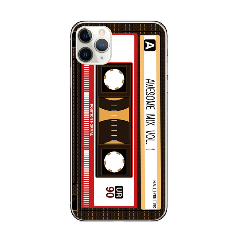Mieszane taśmy Funky Retro do iPhone XS 11 12 13 14 15 16 Pro Max dopasowane etui Skin - Zdjęcie 36 z 36