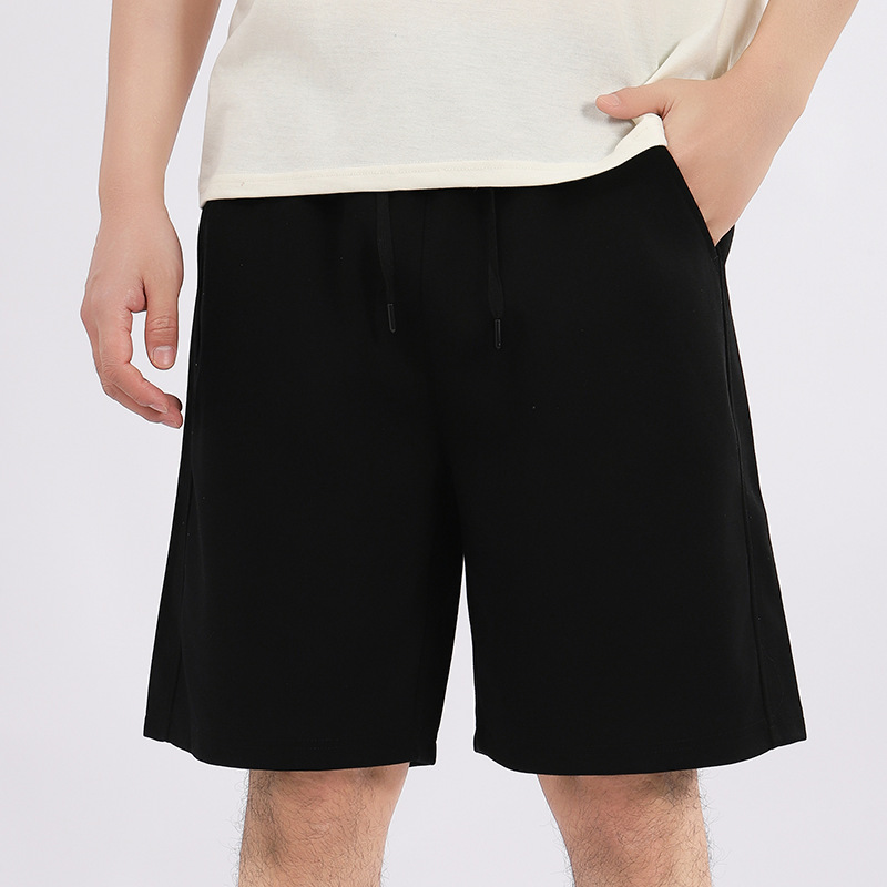 Neu Sommer Reine Baumwolle Herren Freizeit Sport Hose, Fünf Viertel Loose Fit - Bild 23 von 23