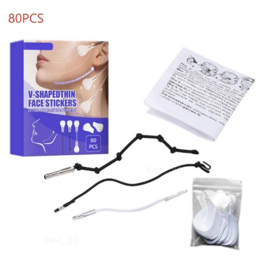 20/60/80x V Tapes Shape Tape Anti Wrinkle Instant Face Neck Eye Face Secret Lift - Picture 15 of 16