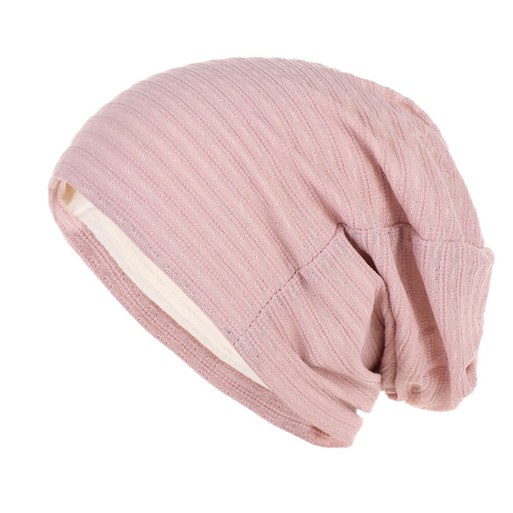 Mujeres Hiyab Gorras para Pérdida de Cabello Musulmanes Sueltos Gorro Turbante Quimioterapia Gorro para Dormir - Imagen 12 de 17