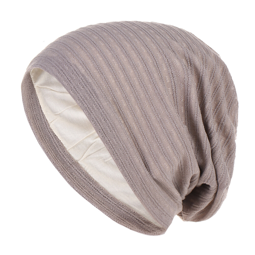 Mujeres Hiyab Gorras para Pérdida de Cabello Musulmanes Sueltos Gorro Turbante Quimioterapia Gorro para Dormir - Imagen 14 de 17