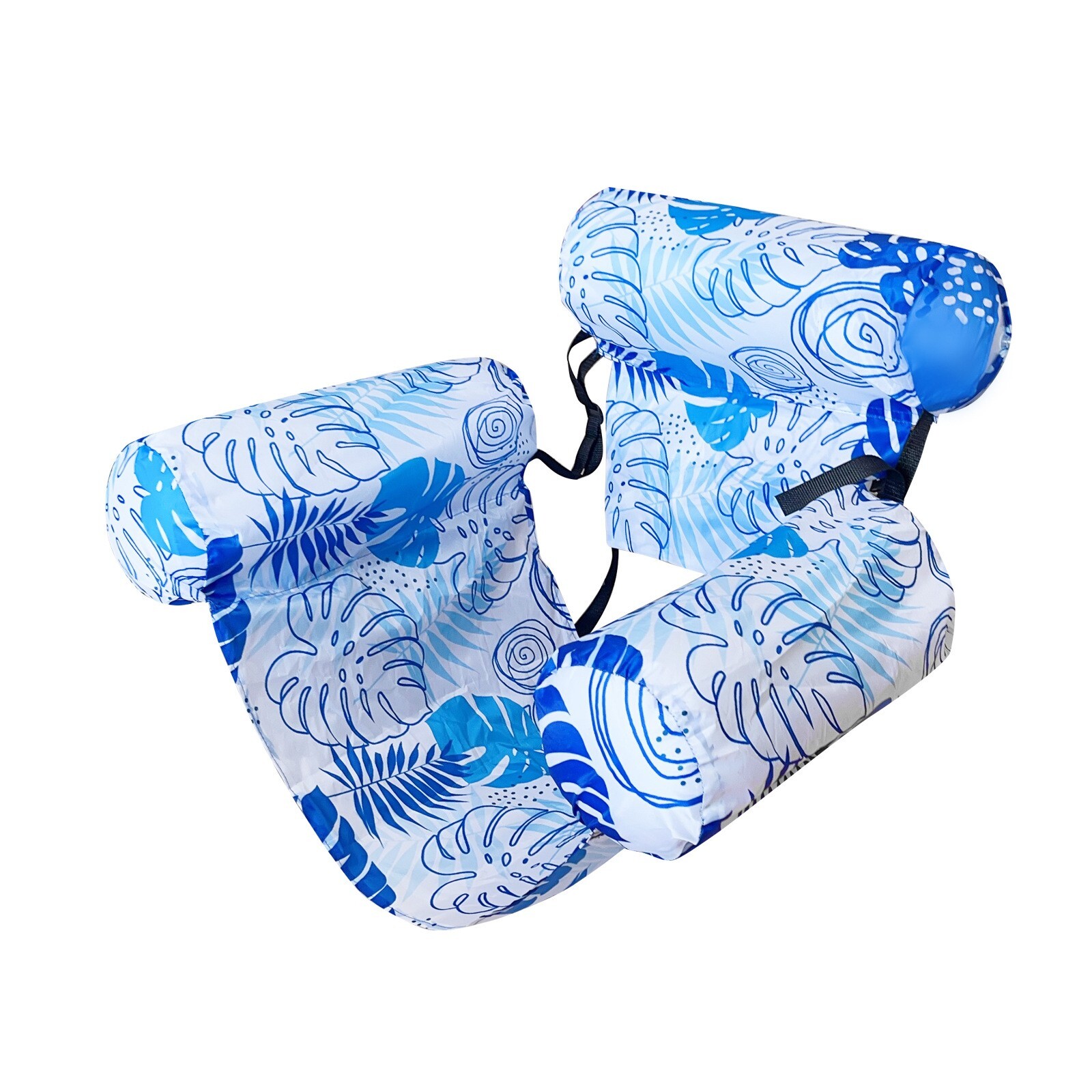 Inflatable Pool Floats Adult PVC Lazy Hammock Pool Floats Floating Lounge Chairs