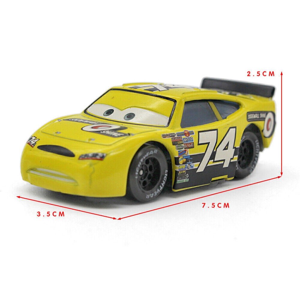 Disney Pixar Cars 3 2 Lightning McQueen Jackson Storm Ramirez Mater Huston - Picture 199 of 285