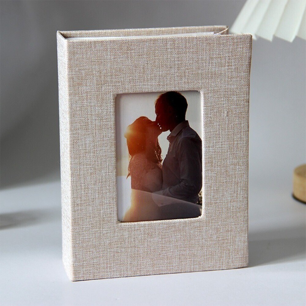100 Pockets Photo Album 4x6 Photos Linen Cover Slip-in Picture Albums DIY - Picture 23 of 24
