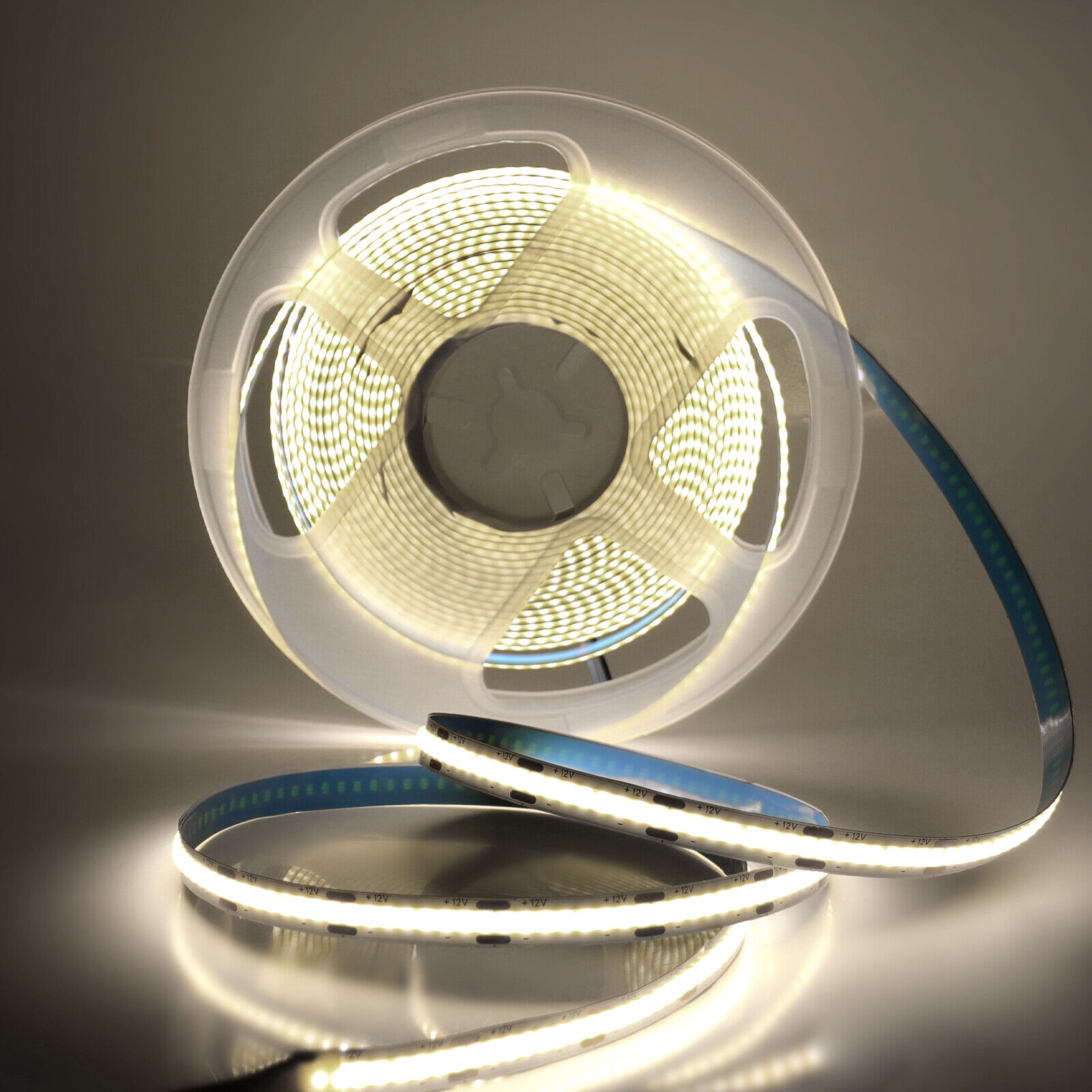 COB LED Strip Light Flexible Tape Lights Home Lighting Cold White 5V USB Dimmer - Picture 17 of 17