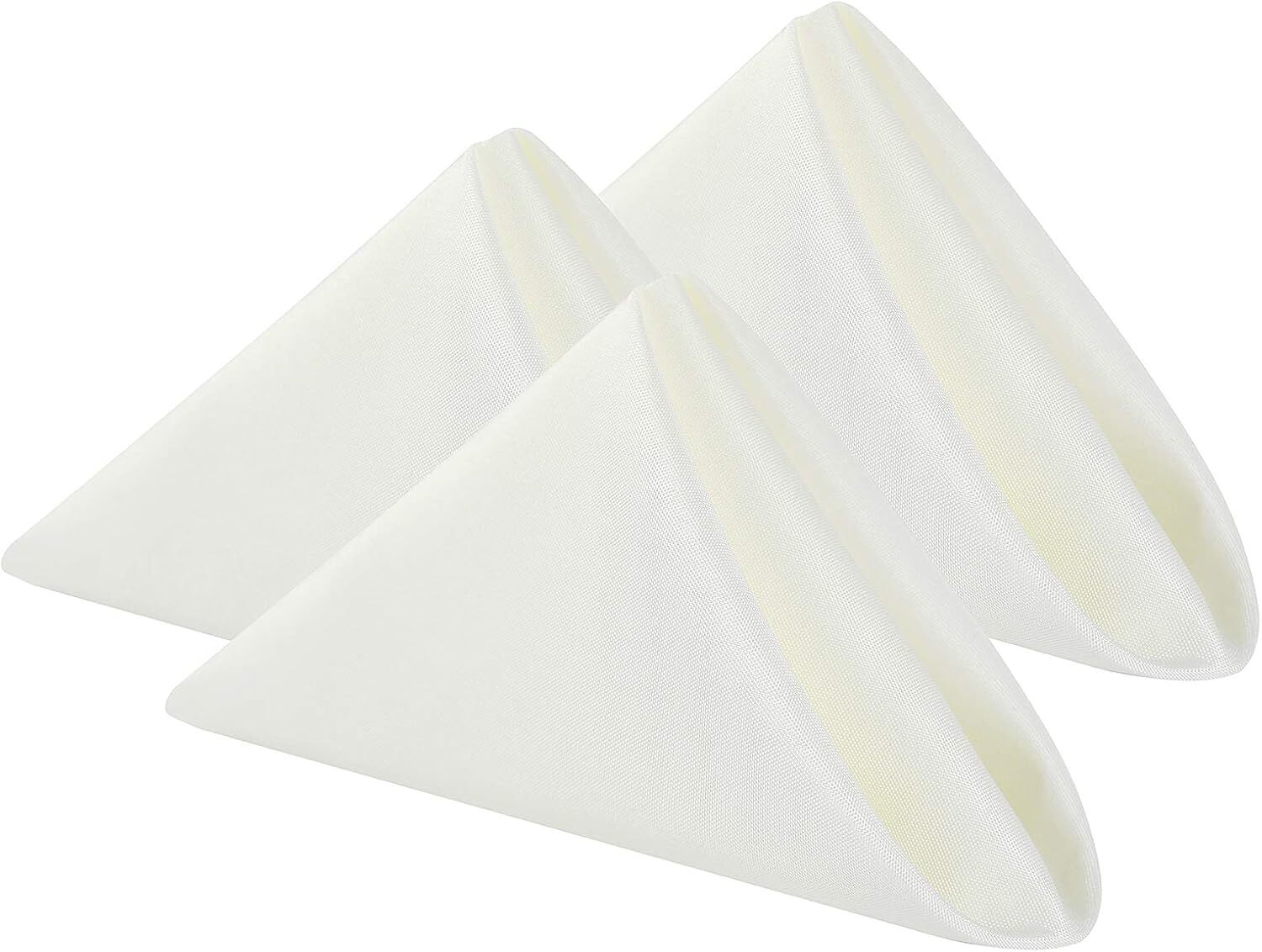Cloth Napkins 17x17 inch Washable Polyester Dinner Napkins Soft Table Napkins - Picture 34 of 53