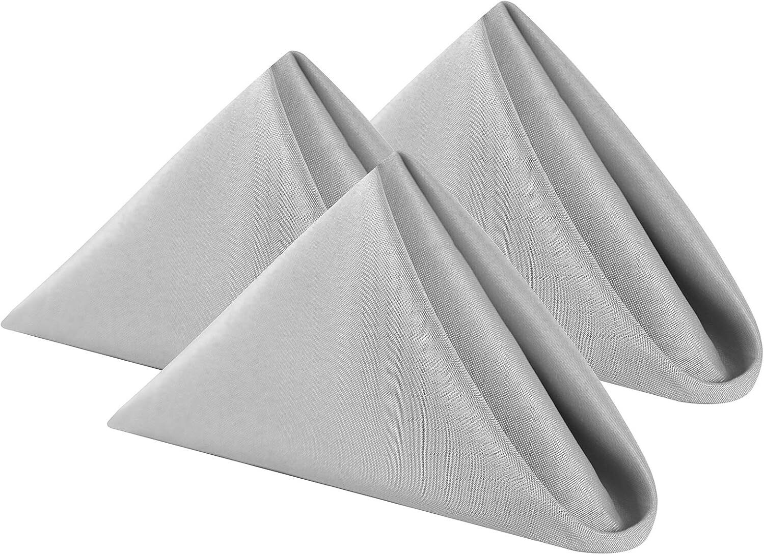 Cloth Napkins 17x17 inch Washable Polyester Dinner Napkins Soft Table Napkins - Picture 36 of 53