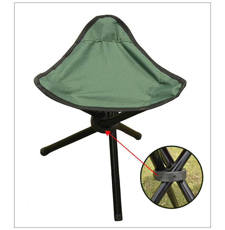 Tragbarer Klapphocker Stativ Stuhl Reise Angeln Camping faltbarer Sitz USA - Bild 16 von 16