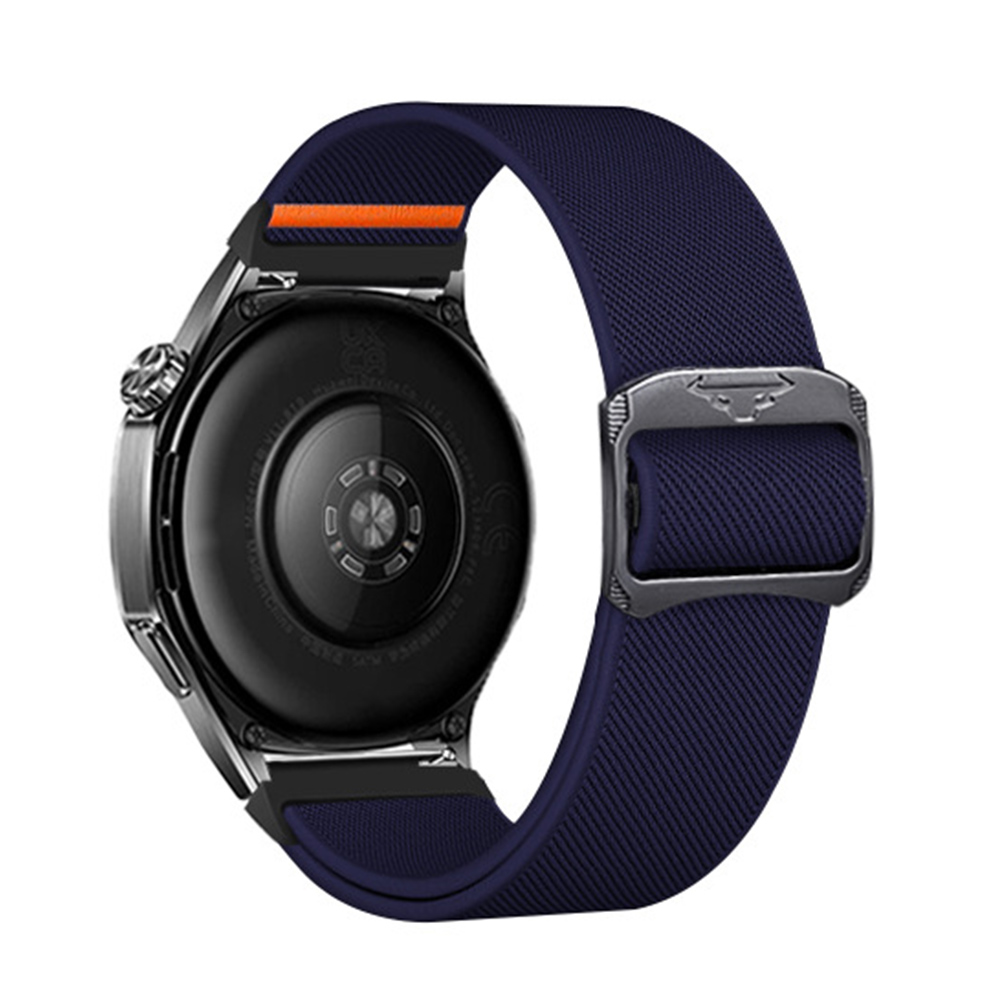 Bracelet de Montre Connectée Sport Nylon Noir 20-22mm Compatible Multi Marques d - Zdjęcie 31 z 40