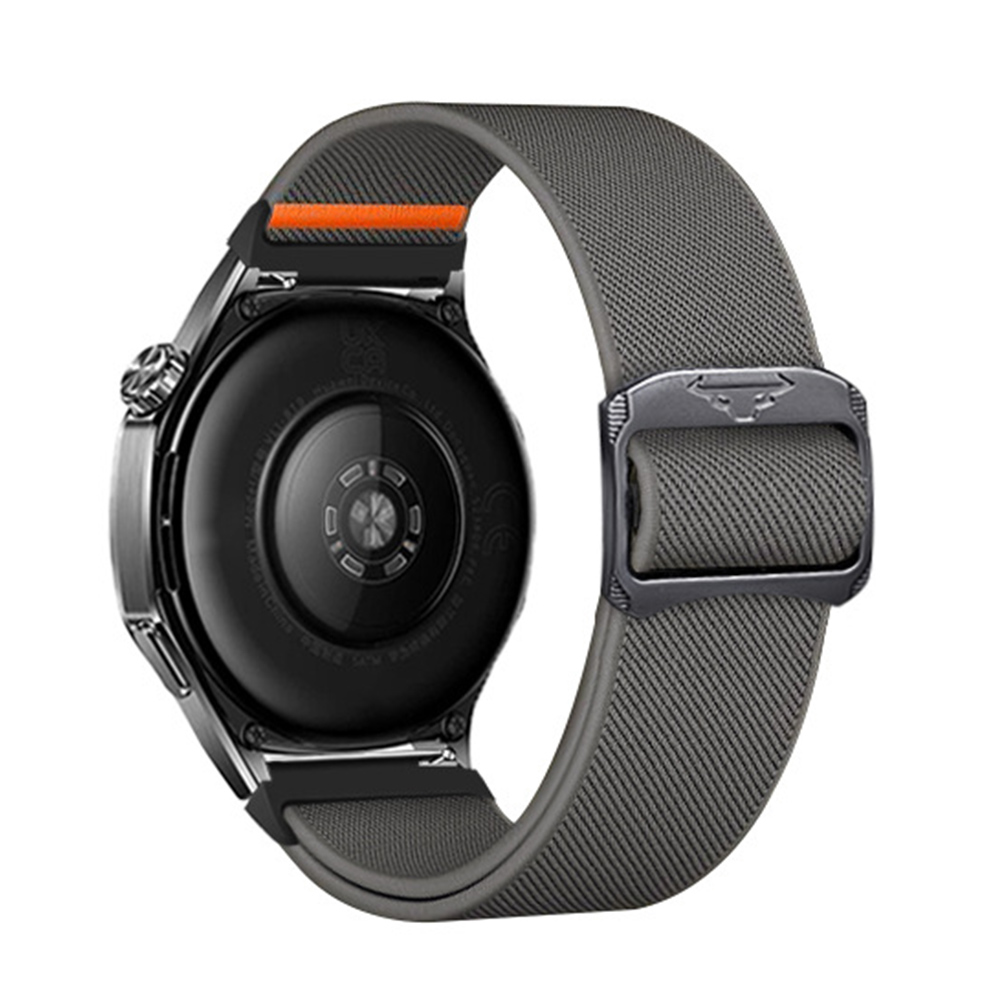 Bracelet de Montre Connectée Sport Nylon Noir 20-22mm Compatible Multi Marques d - Zdjęcie 34 z 40