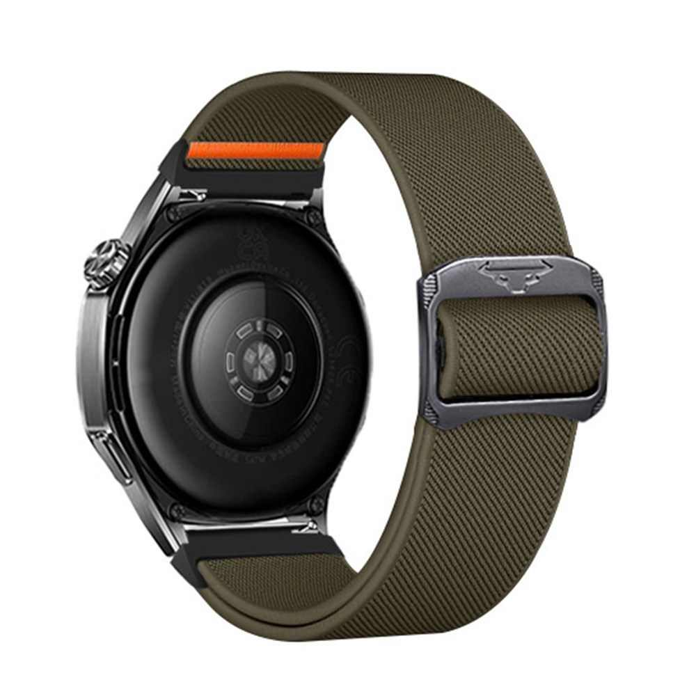 Bracelet de Montre Connectée Sport Nylon Noir 20-22mm Compatible Multi Marques d - Zdjęcie 38 z 40