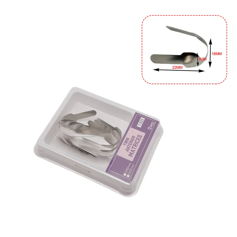Dental Matrix Bands Twin Anterior Matrices Proximal Anterior Strips - Picture 10 of 13