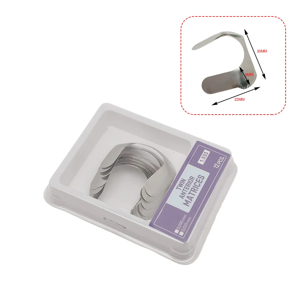 Dental Matrix Bands Twin Anterior Matrices Proximal Anterior Strips - Picture 9 of 13