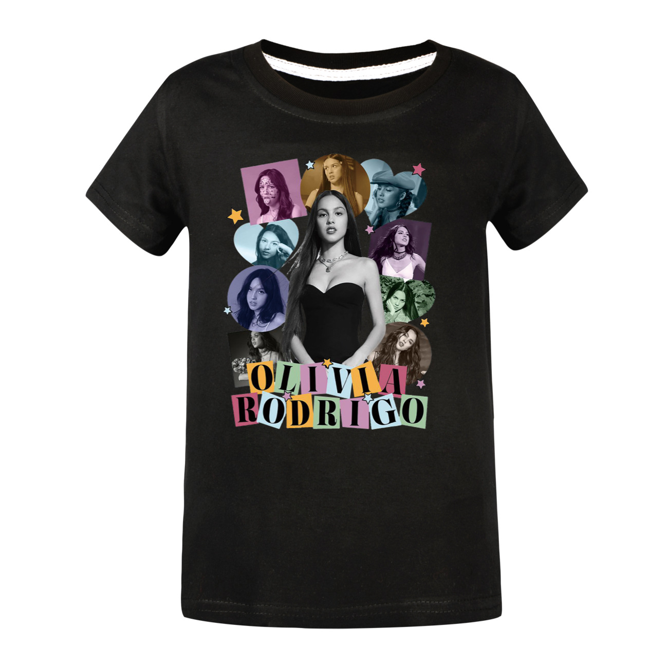 Niñas Olivia Rodrigo Camiseta Informal Manga Corta Camiseta Algodón Top Regalo de Navidad Reino Unido - Imagen 10 de 17