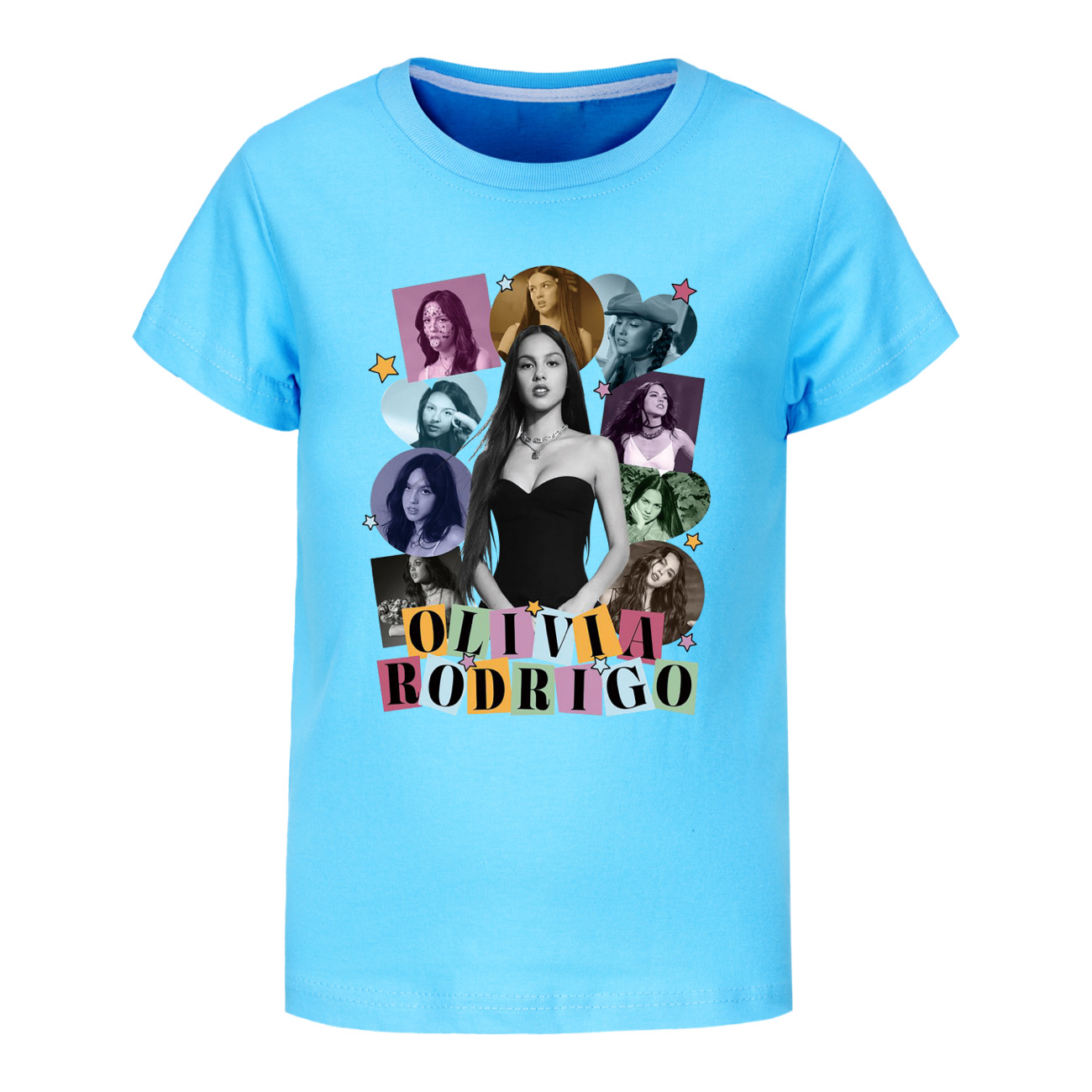 Niñas Olivia Rodrigo Camiseta Informal Manga Corta Camiseta Algodón Top Regalo de Navidad Reino Unido - Imagen 11 de 17