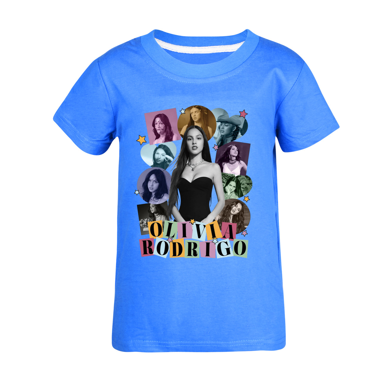 Niñas Olivia Rodrigo Camiseta Informal Manga Corta Camiseta Algodón Top Regalo de Navidad Reino Unido - Imagen 14 de 17