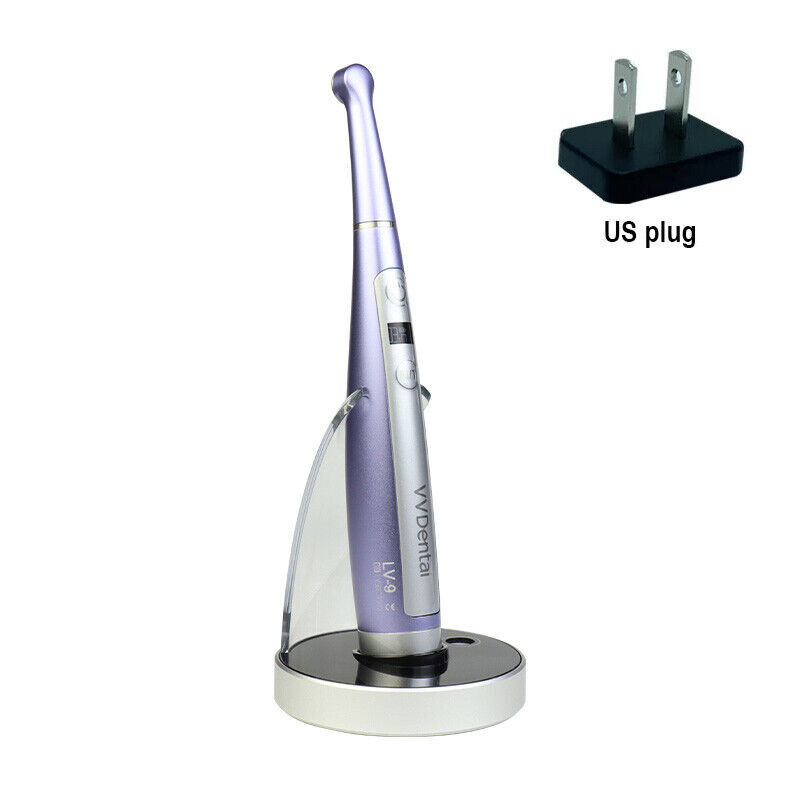 LV-9 Dental LED Curing Light Lamp Wireless 1 Second Curing 3300mw/c㎡