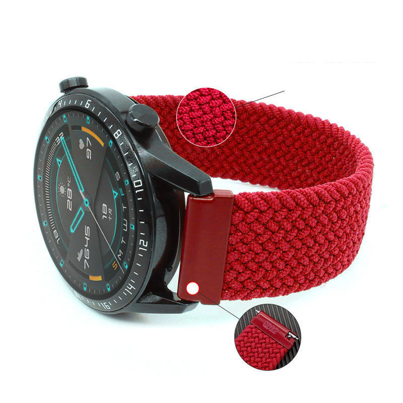 Bracelet Nylon Souple Pour Montre Connectée Huawei GT2 GT2 Pro - Confortable et - Zdjęcie 26 z 33