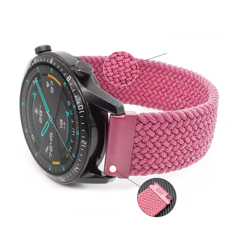Bracelet Nylon Souple Pour Montre Connectée Huawei GT2 GT2 Pro - Confortable et - Zdjęcie 27 z 33
