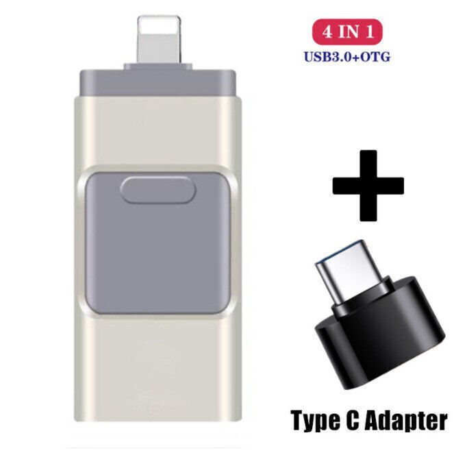 4 in 1 High Speed USB Multi Drive Flash Drive for iPhone Android and Computer UK